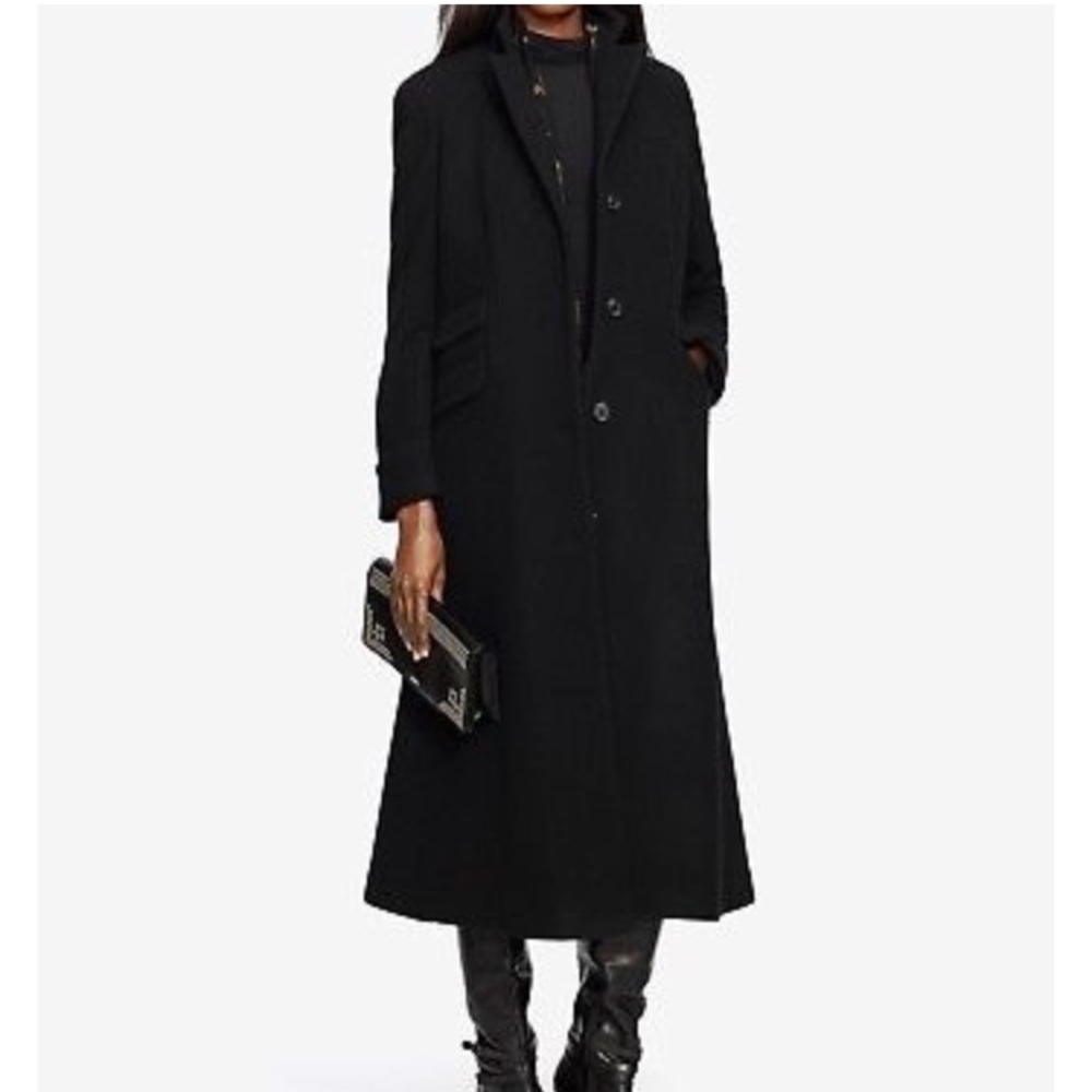 Ralph Lauren wool-cashmere blend maxi reefer coat